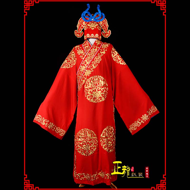 凤山武生服装软绉全金武生衣