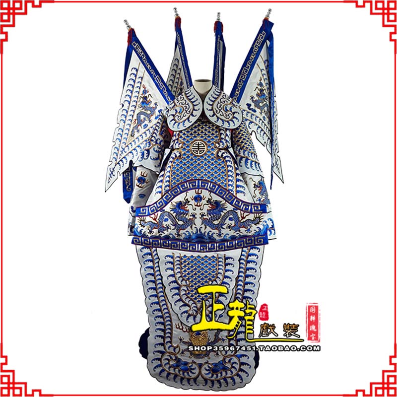 凤山武生武将大靠祥龙勾金