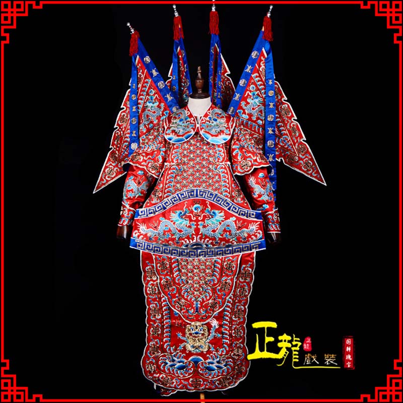凤山武生戏服戏曲武将靠